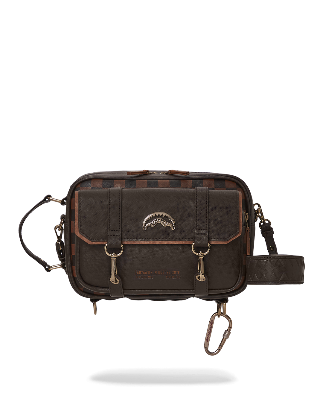 CHECKMATE ROYALE MESSENGER BRICK BAG
